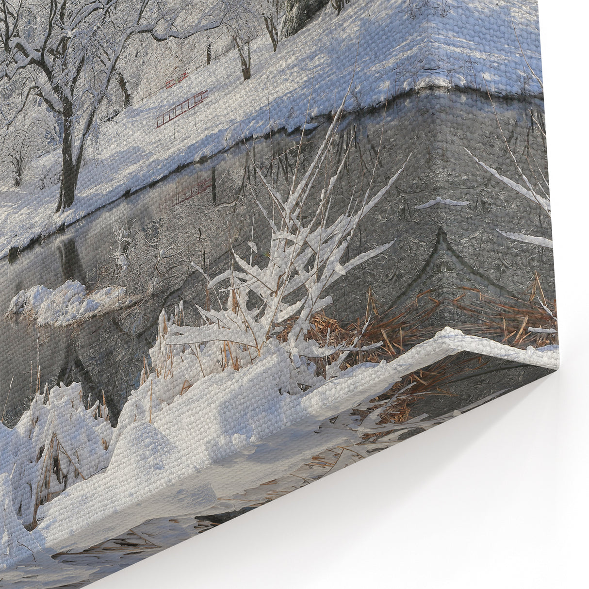 New York City Art Prints - Central Park Winter Photography Canvas Wall Art