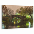 Central Park Photography - NYC Scenic Night View Gapstow Bridge Wall Art