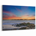 California Beach Sunset - Santa Barbara Coastline Scenic Wall Art