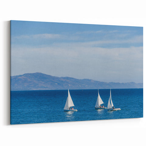 Sailing Santa Barbara - Coastal California Nautical Wall Art
