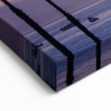 Santa Barbara Sunset - Palm Trees and Ocean Coastal Wall Art