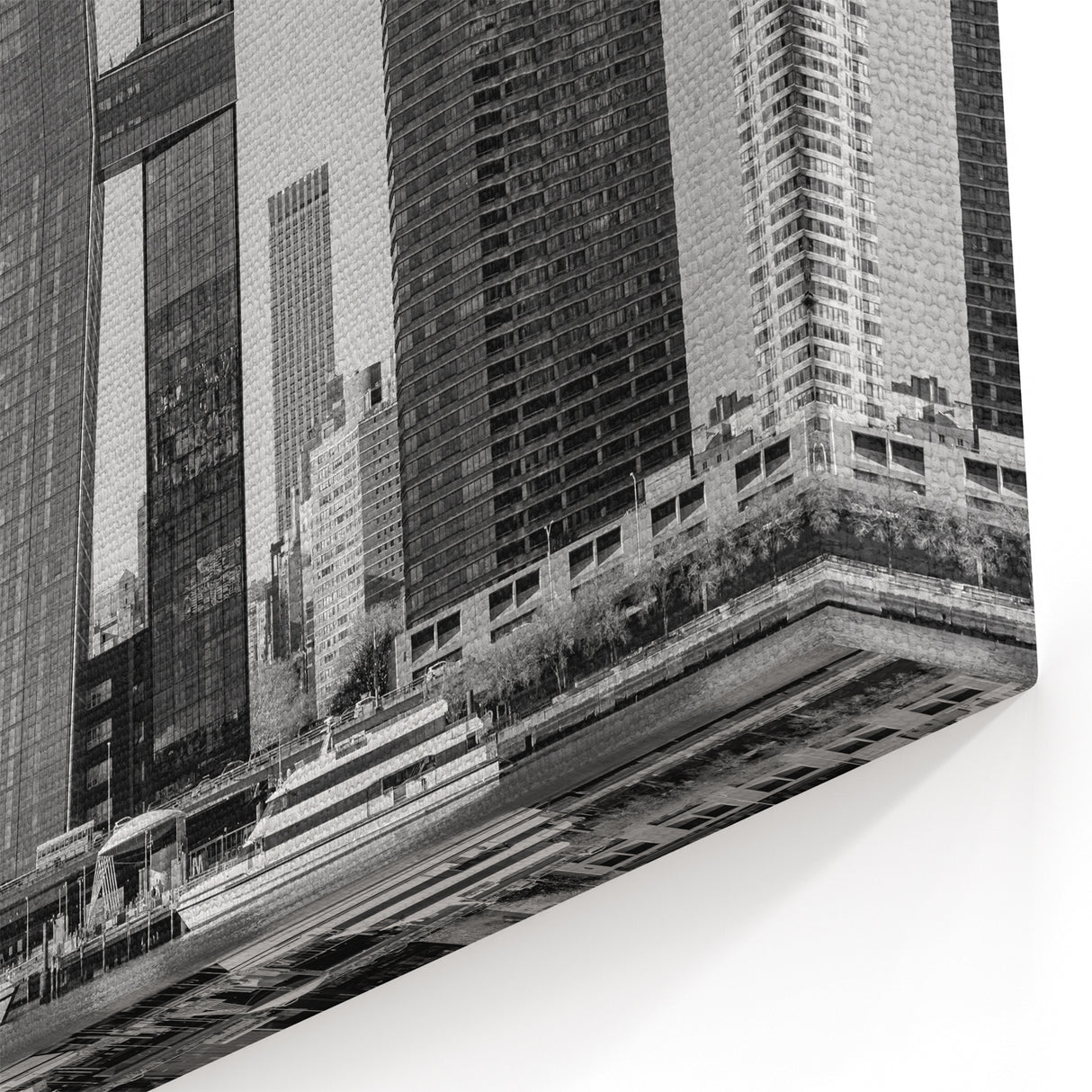 NYC Landmarks Wall Decor - Historic Empire State Building Art Print