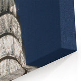 New York City Skyline Art - Illuminated Chrysler Building Wall Decor