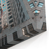 Historic Ellis Island Prints - Upward View of Chrysler Building Art Decor