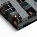 Historic Ellis Island Prints - Upward View of Chrysler Building Art Decor