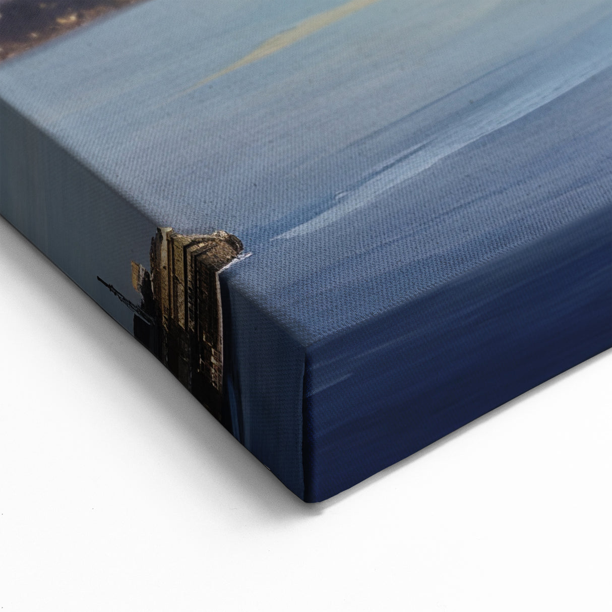 Ellis Island - New York Harbor Skyline Wall Art at Sunrise