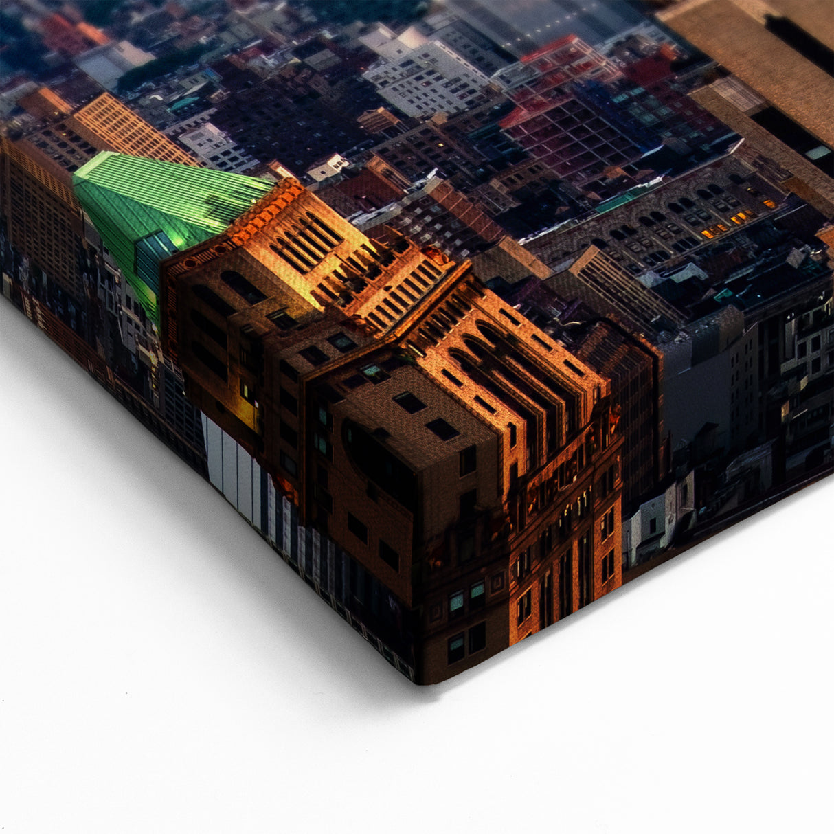 Empire State Building Wall Art - Manhattan Skyline Canvas Iconic NYC Print