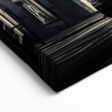 Empire State Building Wall Art - Black and White Urban Street NYC Decor