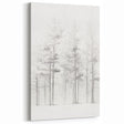 Minimalist Tree Sketch – Forest Scene in Soft Pencil Lines