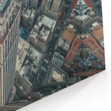 Iconic NYC Landmark Prints - Aerial Empire State Building Manhattan Art