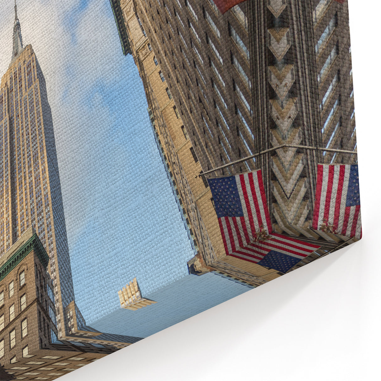 Architectural Masterpiece Wall Decor - Empire State Building Skyline Art