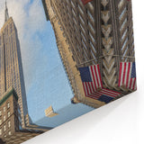 Architectural Masterpiece Wall Decor - Empire State Building Skyline Art