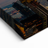 Empire State Building Wall Art - New York City Skyline Sunset Canvas