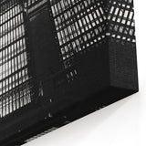 Grand Central Station Art - Dramatic NYC Windows in Black and White