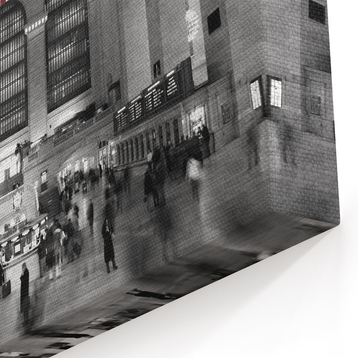 Grand Central Station Art - Iconic NYC Landmark in Black and White Canvas