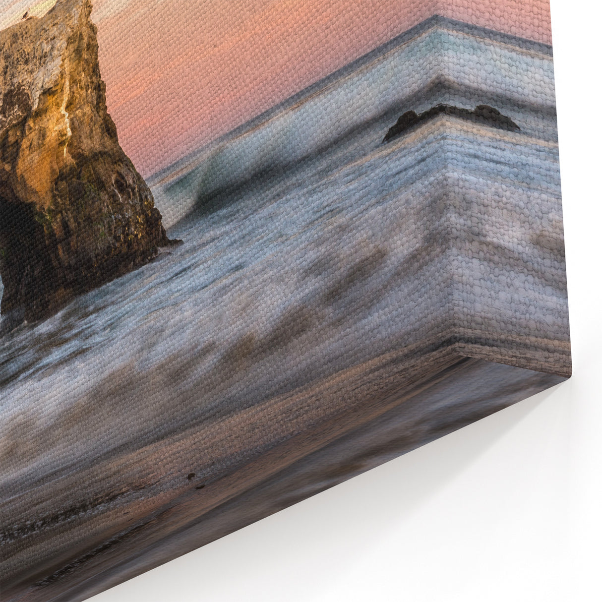 Santa Cruz Natural Arch Wall Art - California Coastal Canvas Prints