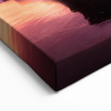 Santa Cruz Sunset Arch Wall Art - Vibrant California Coastal Canvas Prints