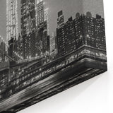 Manhattan Bridge Black and White Wall Art – NYC Cityscape Prints
