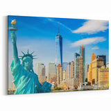 Statue of Liberty Wall Art – NYC Skyline Cityscape Prints for Home