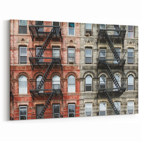 Manhattan Apartment Buildings Wall Art – NYC Architecture Prints