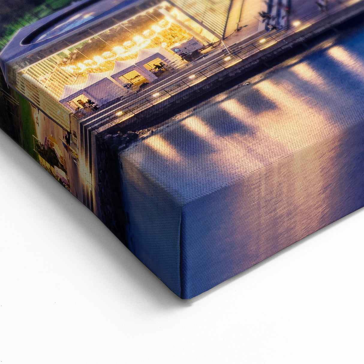 Manhattan Skyline Wall Art - Iconic NYC Bridge and Cityscape at Dusk