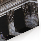 New York Stock Exchange Wall Art - Historical Framed Canvas Print