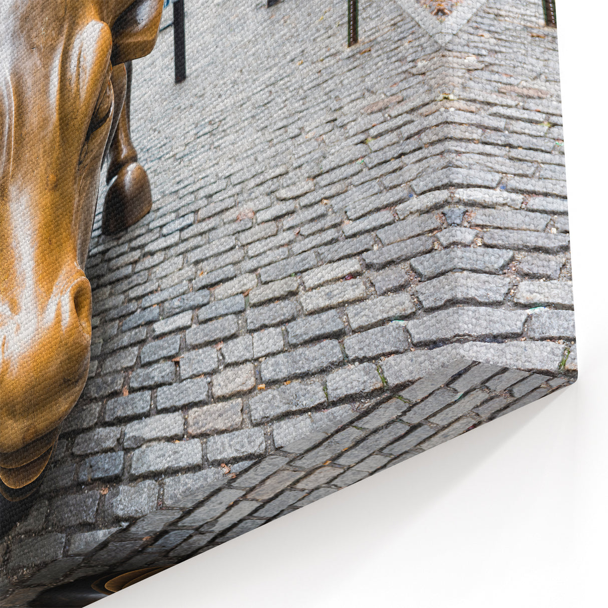 Wall Street Charging Bull Print - Iconic NYC Stock Exchange Canvas Art