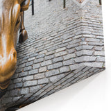 Wall Street Charging Bull Print - Iconic NYC Stock Exchange Canvas Art