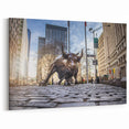 New York Stock Exchange Bull Art - Large Premium Canvas Print