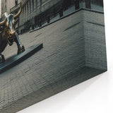 Wall Street Bull NYC Art - Iconic Stock Exchange Canvas Print