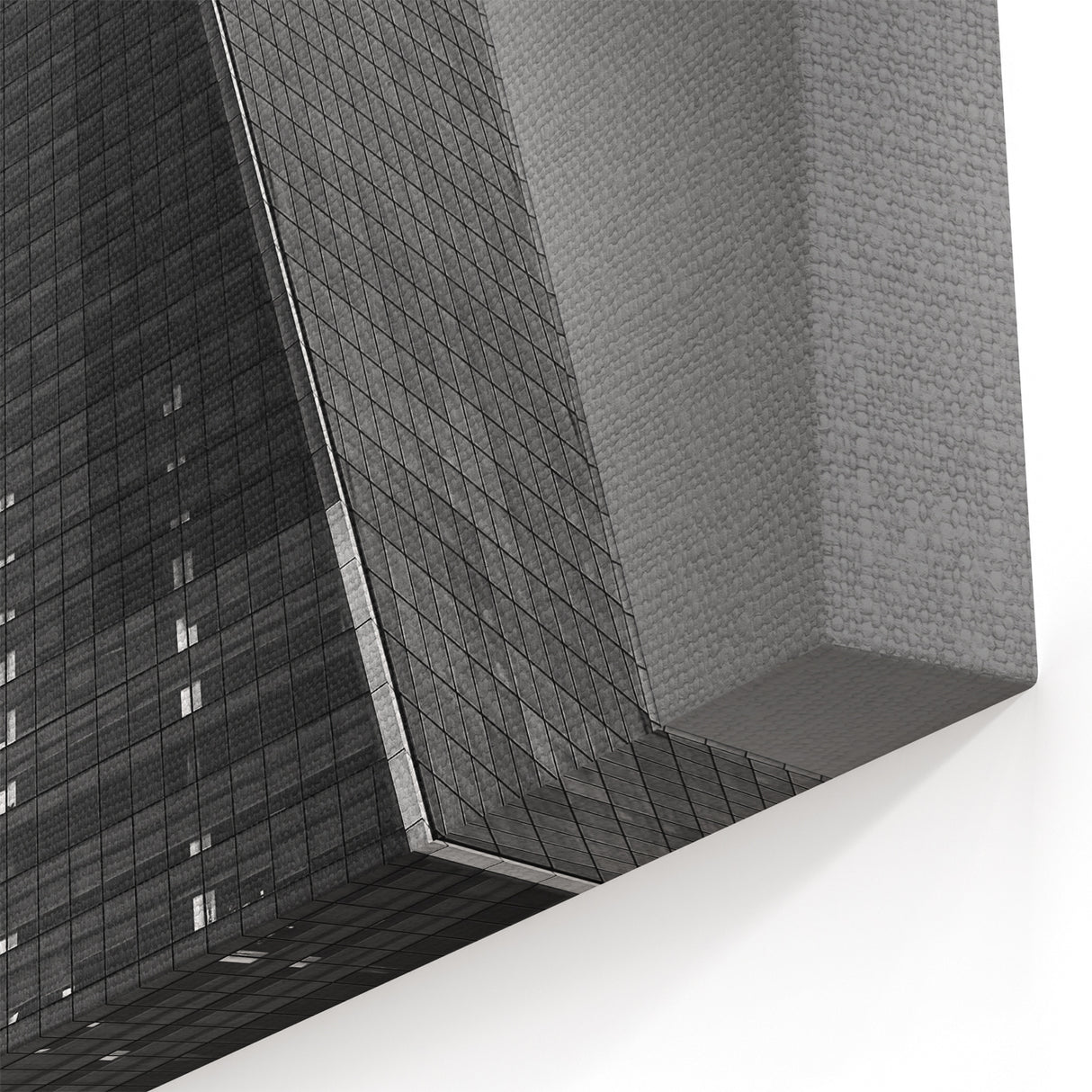 One World Trade Center Framed Art - Bold Black and White NYC Print