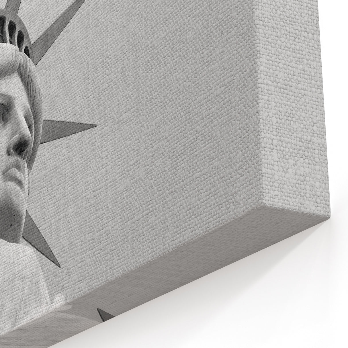 Iconic Statue of Liberty Art - Detailed Close-Up New York City Decor