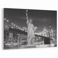 Iconic Statue of Liberty Art - New York City Skyline Wall Decor