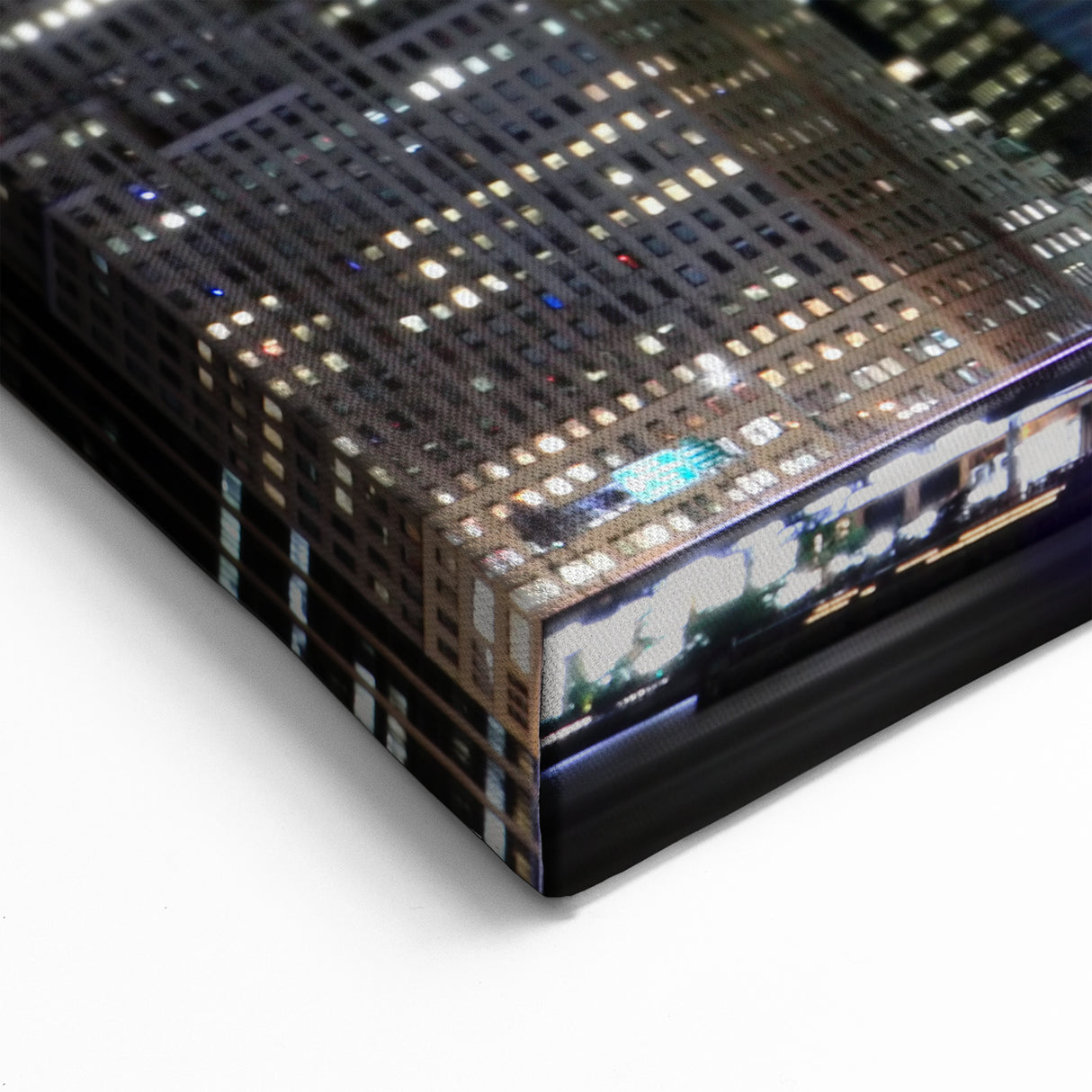 Statue of Liberty Art - New York City Skyline Nightscape Wall Decor