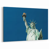 Patriotic Wall Art – Detailed Statue of Liberty Close-up Decor