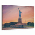 Iconic Statue of Liberty Art - New York City Skyline Wall Decor