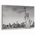 Statue of Liberty Art - Black and White NYC Landmark Wall Print