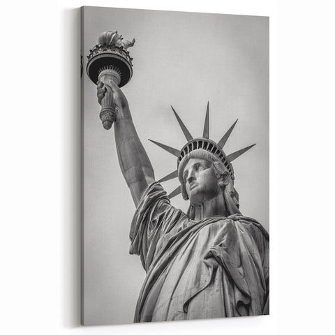 Iconic Statue of Liberty Art - New York City Patriotic Wall Decor