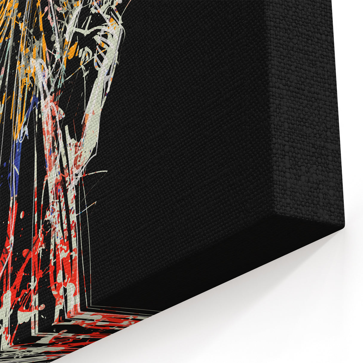 Abstract Statue of Liberty Art - Colorful New York City Landmark Print