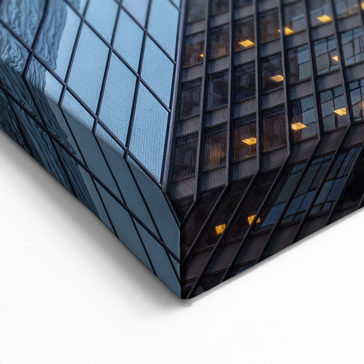 NYC Wall Art - Manhattan Skyline Skyscrapers Wall Street Canvas Print