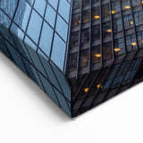 NYC Wall Art - Manhattan Skyline Skyscrapers Wall Street Canvas Print