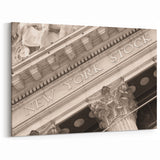 Wall Street Art - New York Stock Exchange Architecture NYC Canvas Print