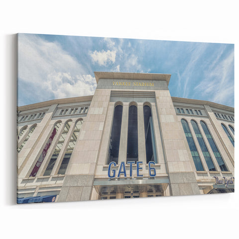 Baseball Stadium Art – Yankee Stadium Gate 6 NYC Sports Decor