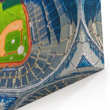 NYC Sports Art – Aerial Yankee Stadium Baseball Field Print