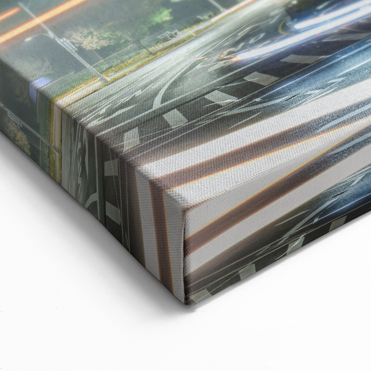 Brooklyn Skyline Canvas - Illuminated Soldiers and Sailors Arch at Night