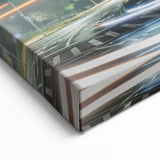 Brooklyn Skyline Canvas - Illuminated Soldiers and Sailors Arch at Night