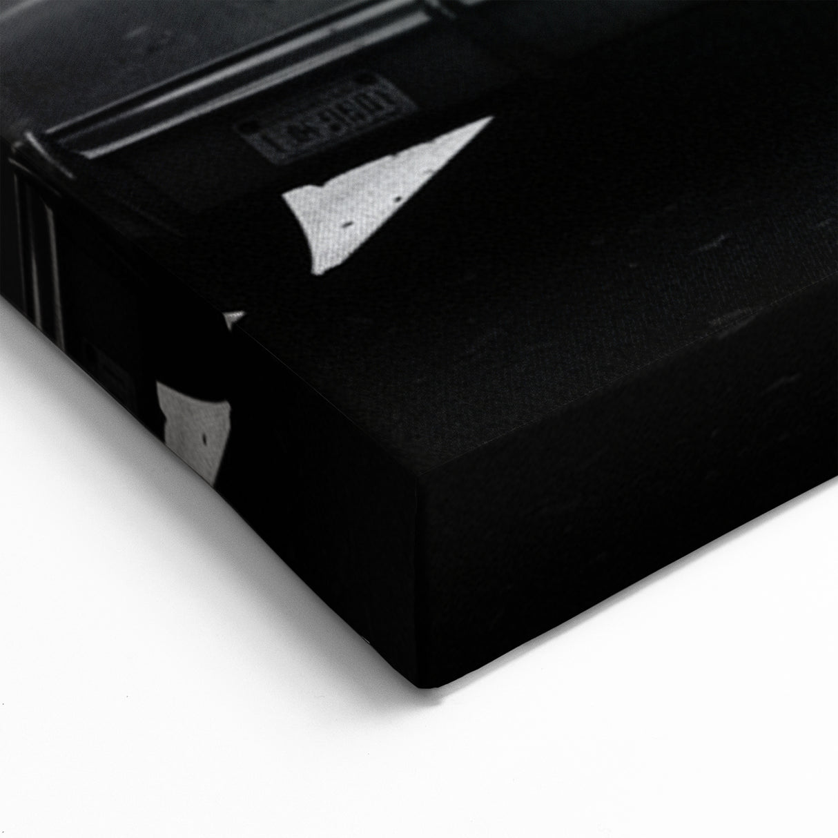 Brooklyn Wall Art - Vintage Black and White Street Scene with Classic Cars