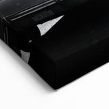 Brooklyn Wall Art - Vintage Black and White Street Scene with Classic Cars