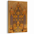 Historic Durham Artwork - Grand Pipe Organ in North Carolina Cathedral