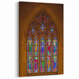 Durham Wall Art - Stained Glass Cathedral Window in North Carolina